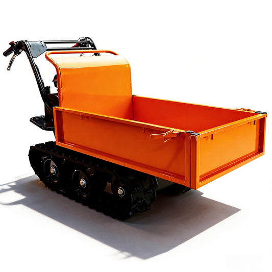660lbs Capacity 6.5HP Gas Powered Track Mini Dumper