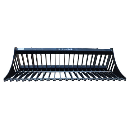 66" skid steer rock bucket#size_66in
