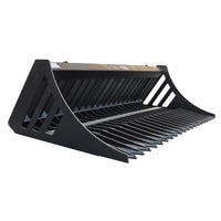 66" skid steer rock bucket#size_66in