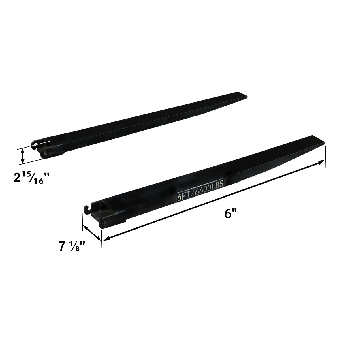 6ft fork extension#length_6ft