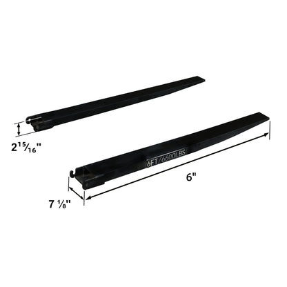6ft fork extension#length_6ft