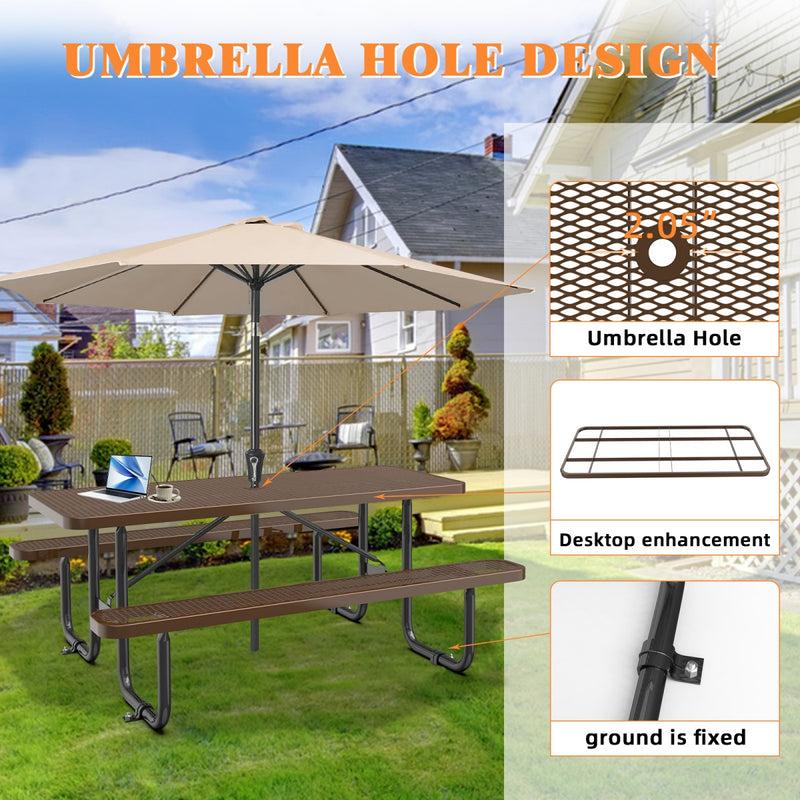 6ft-rectangle-picnic-table-with-umbrella-hole