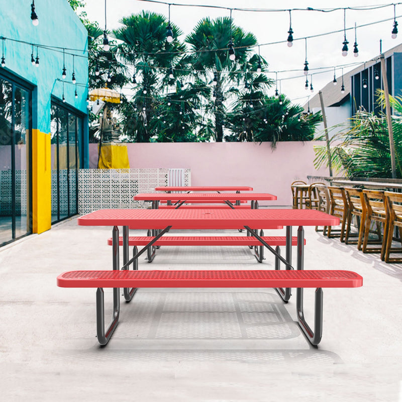 6ft-rectangle-picnic-table-with-umbrella-hole-red-Scene