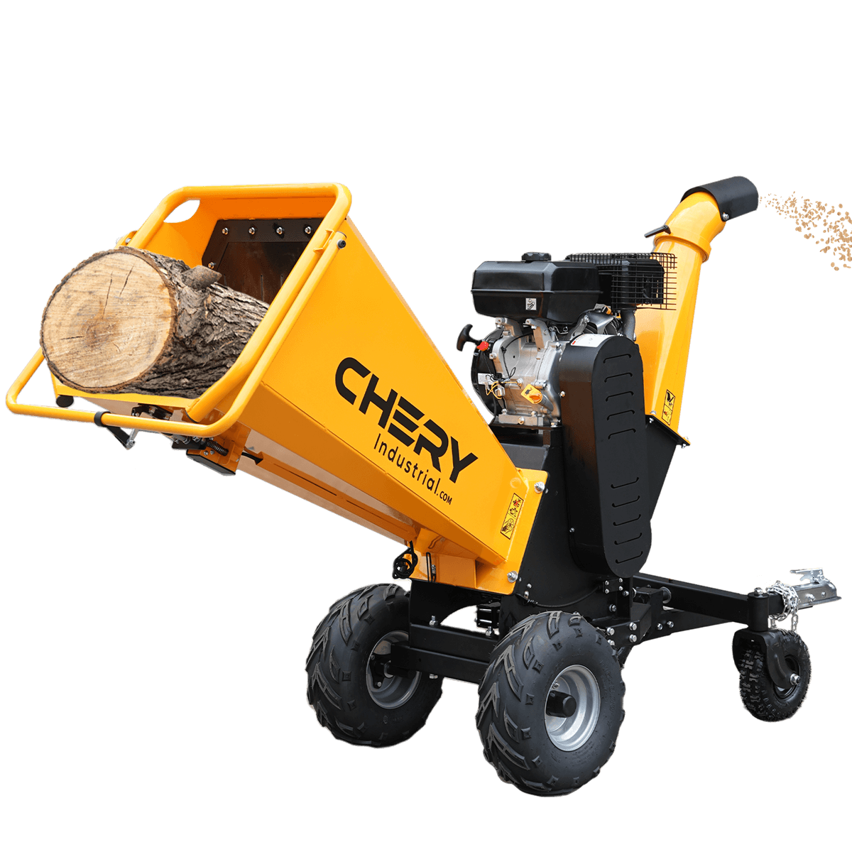 6" 15 HP 420cc Gas Powered Wood Chipper