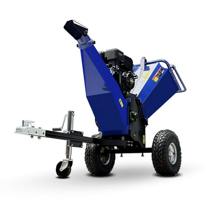 6" 15 HP 420cc Gas Powered E-start Wood Chipper