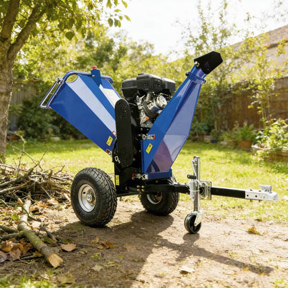 6" 15 HP 420cc Gas Powered E-start Wood Chipper