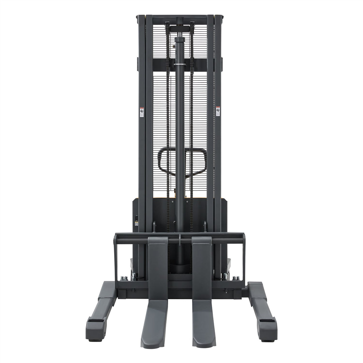 Semi-Electric Straddle Stacker | 3300 lbs. Capacity | 118" Lift Height | TX Self-Pickup