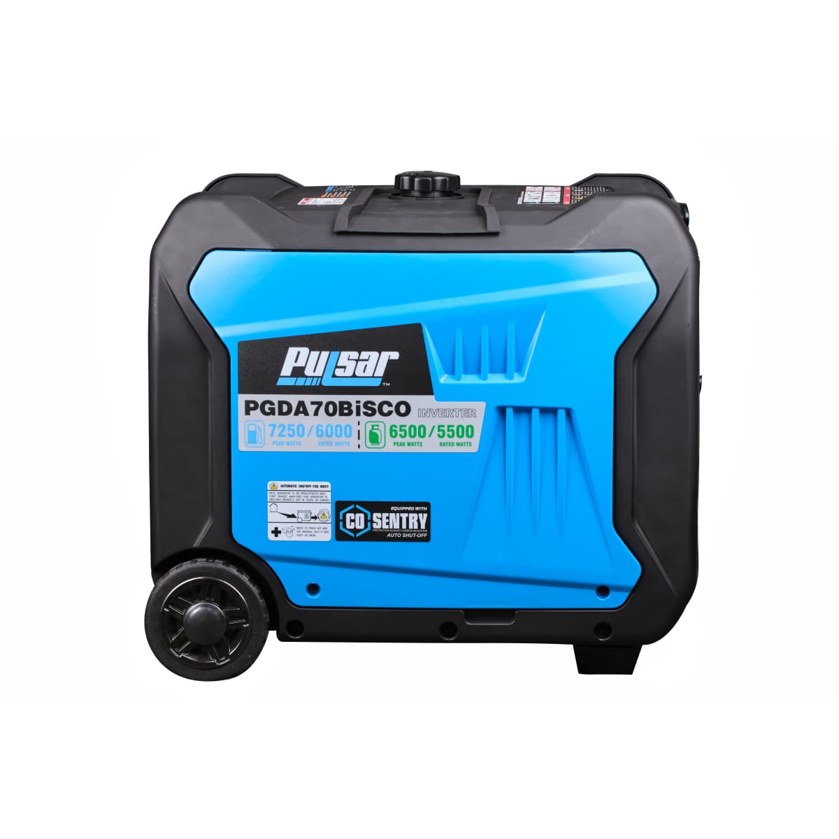 7250 Watt Dual-Fuel Inverter Generator with CO Sentry