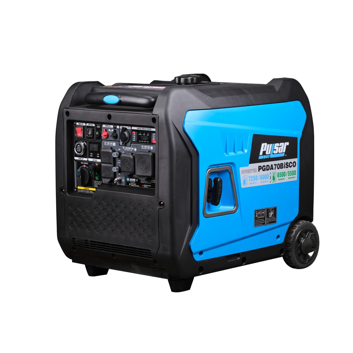 7250 Watt Dual-Fuel Inverter Generator with CO Sentry