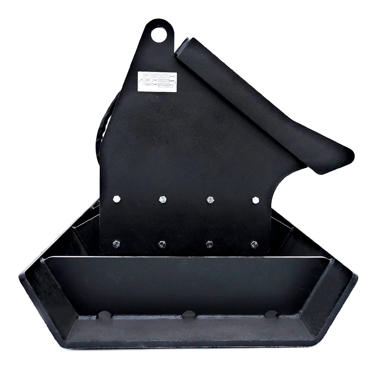 Compactador de placa para minicargador de 72"