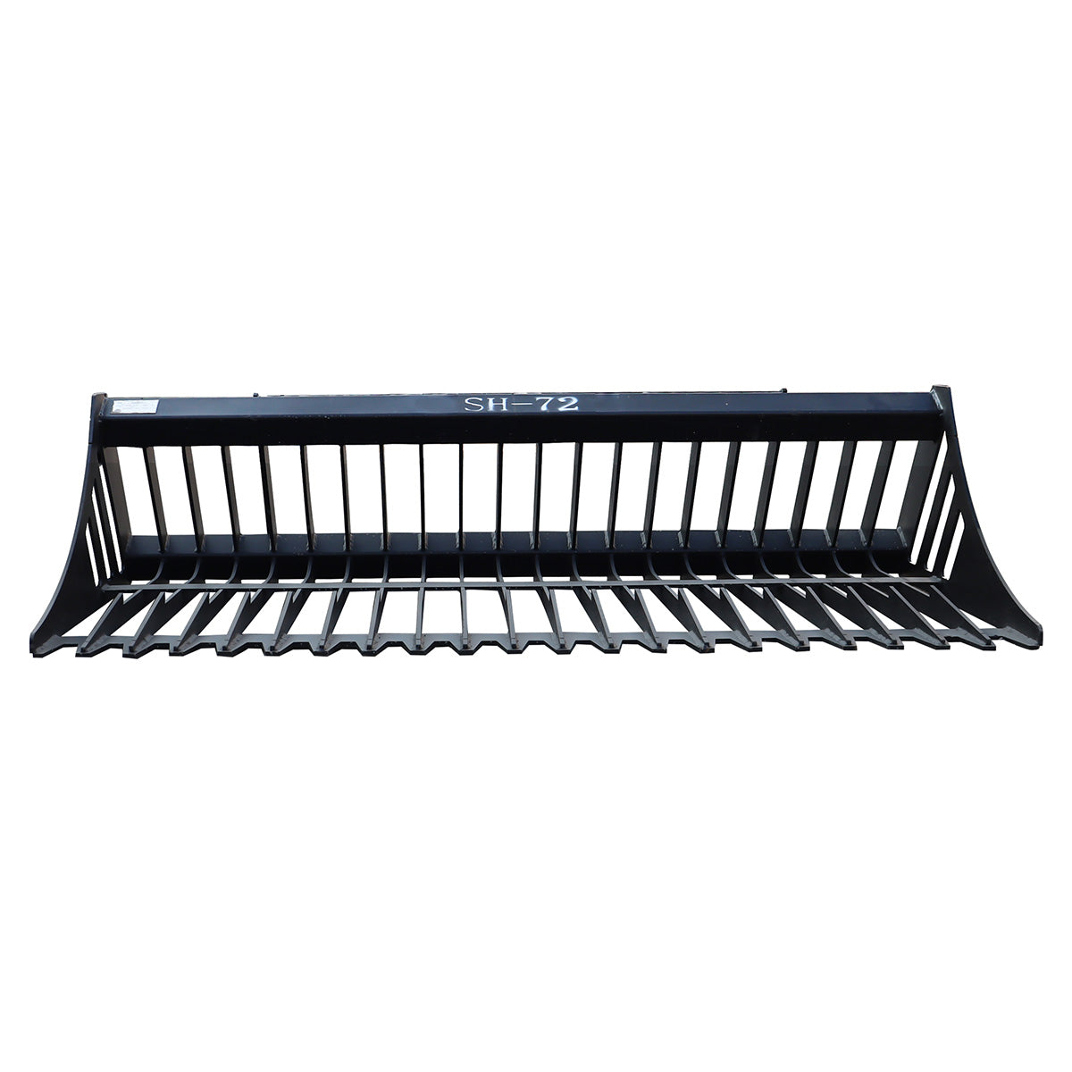 72" skid steer rock bucket#size_72in