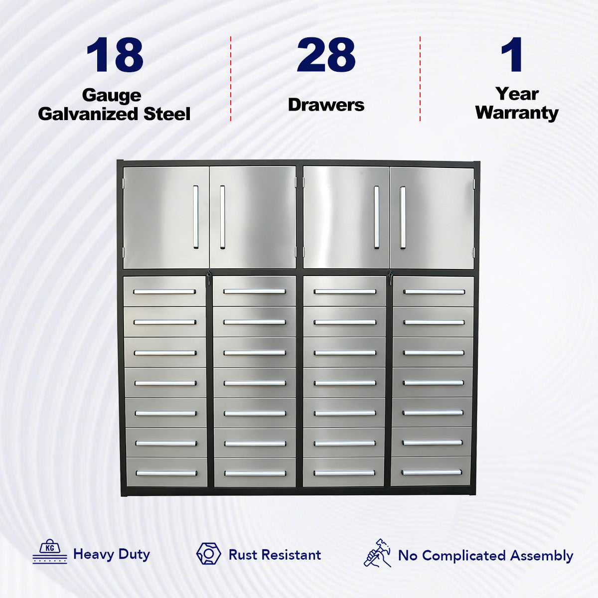 7ft-28-drawers-Silver-Workbench#color_silver