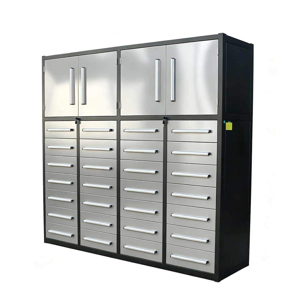 7ft-28-drawers-Silver-Workbench#color_silver