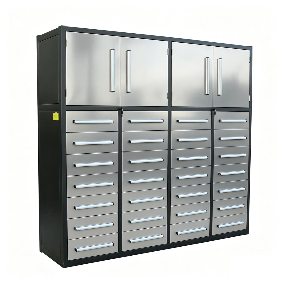 7ft-28-drawers-Silver-Workbench