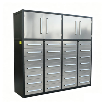 7ft-28-drawers-Silver-Workbench#color_silver