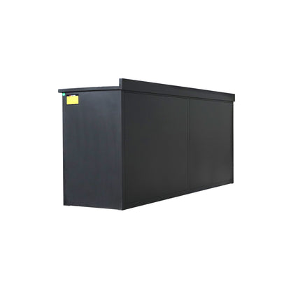 7ft Heavy Duty Workbench with 10 Drawers & 2 Cabinets#color_blue