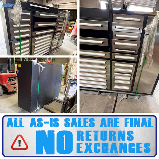 7ft Garage Storage Cabinet (35 Drawers & 1 Cabinet)