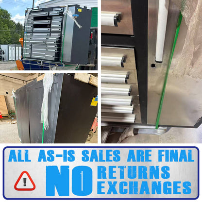 7ft Garage Storage Cabinet (35 Drawers & 1 Cabinet) Damage Condition