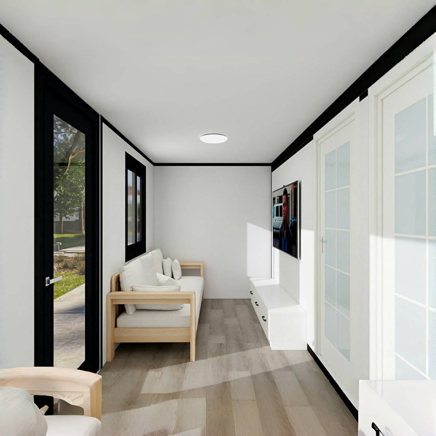 7ft x 20ft Mobile Studio with Extended Space