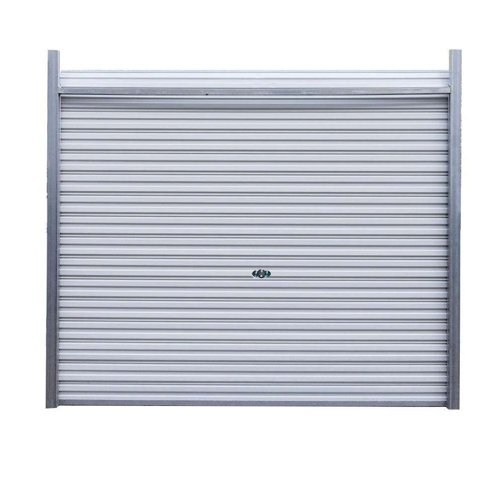 8.5' x 8.5' Steel Roller Shutter Door Manual Lift#Operation Type_Manual Lift