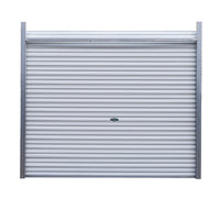 8.5' x 8.5' Steel Roller Shutter Door Manual Lift#Operation Type_Manual Lift