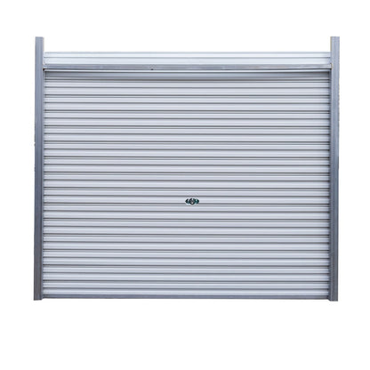 8.5' x 8.5' Steel Roller Shutter Door Manual Lift#Operation Type_Manual Lift