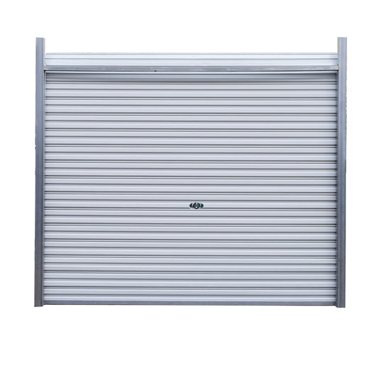 8.5' x 8.5' Steel Roller Shutter Door Manual Lift#Operation Type_Manual Lift