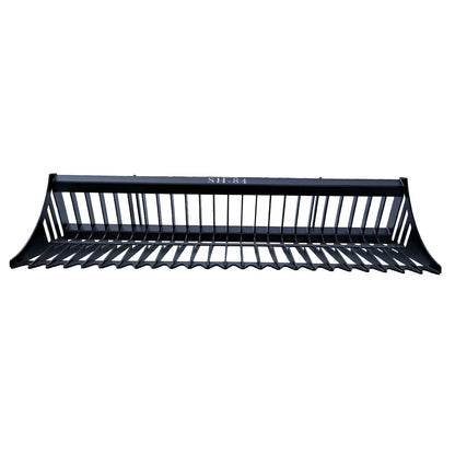84" skid steer rock bucket#size_84in