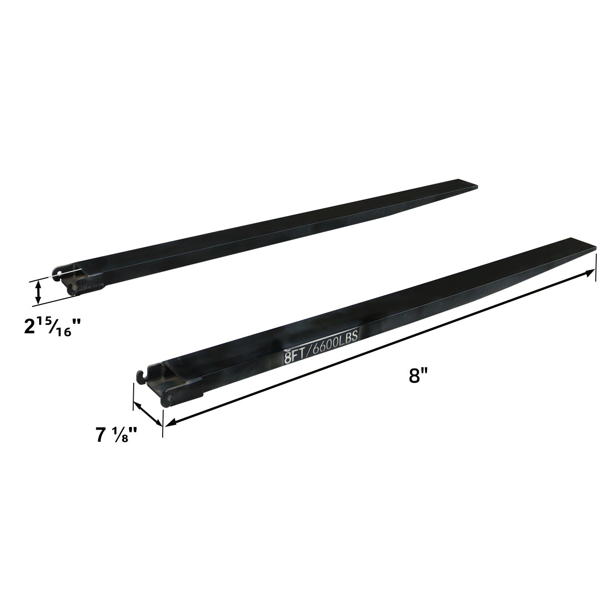 8f fork extension