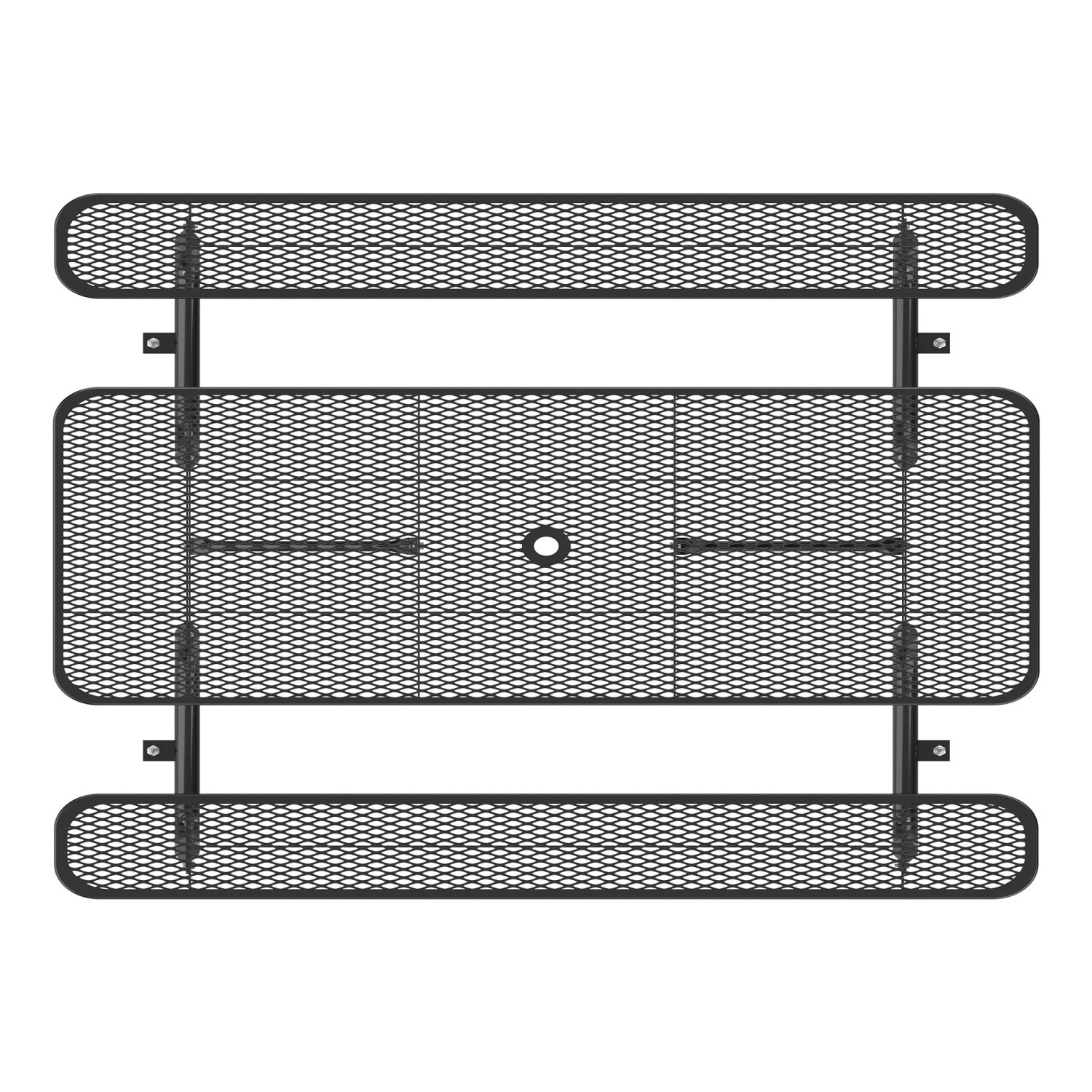 8ft Rectangle Picnic Table With Umbrella Hole