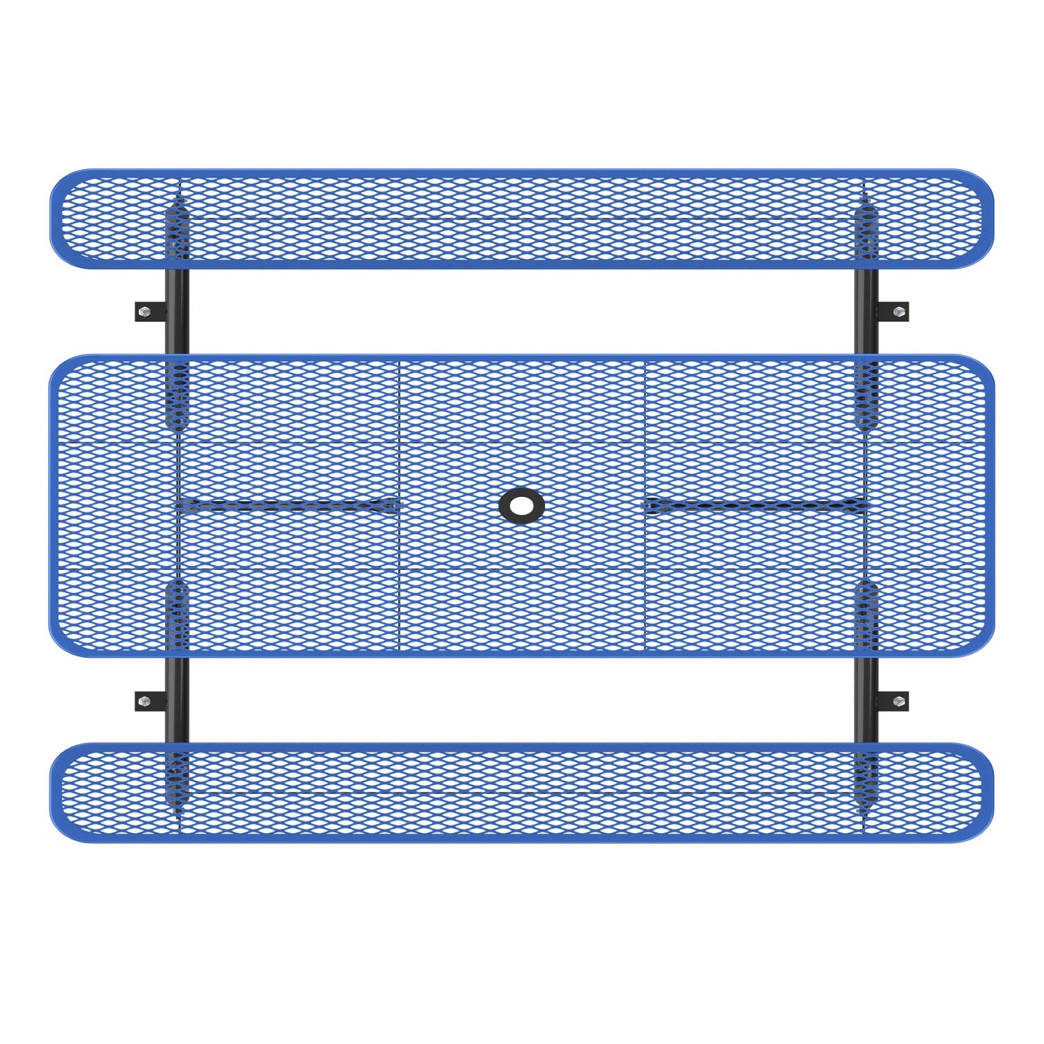 8ft Rectangle Picnic Table With Umbrella Hole