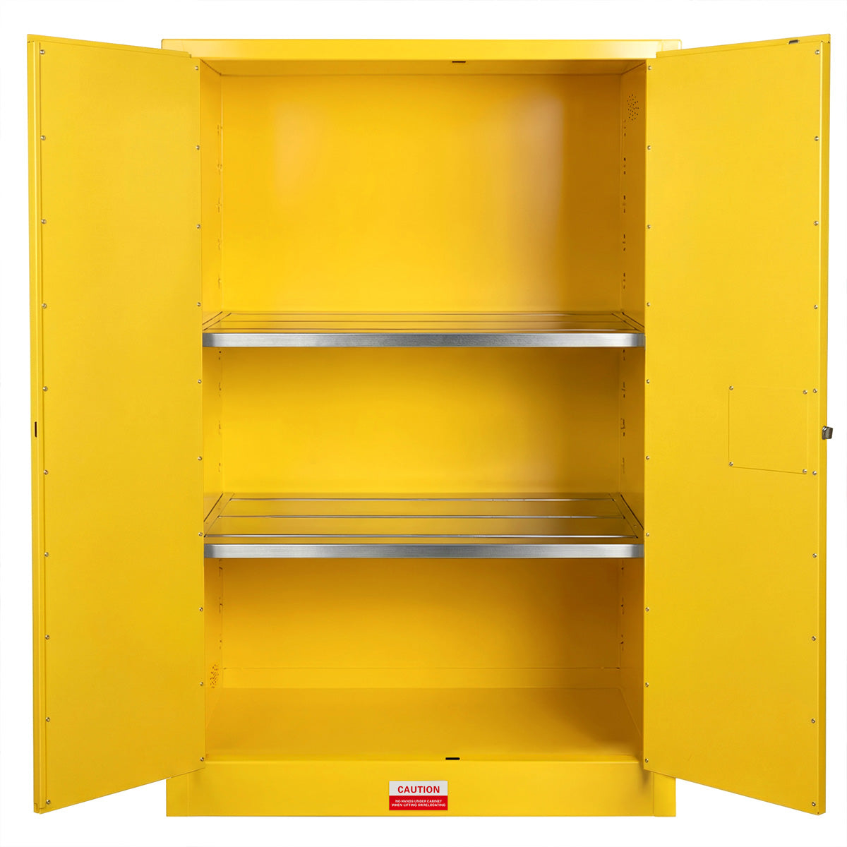 90 Gal Flammable Safety Cabinet, 43"Wx34"Dx65"H