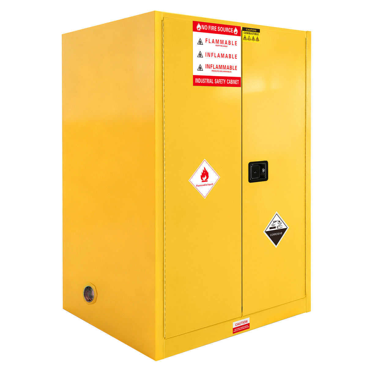 90 Gal Flammable Safety Cabinet, 43"Wx34"Dx65"H