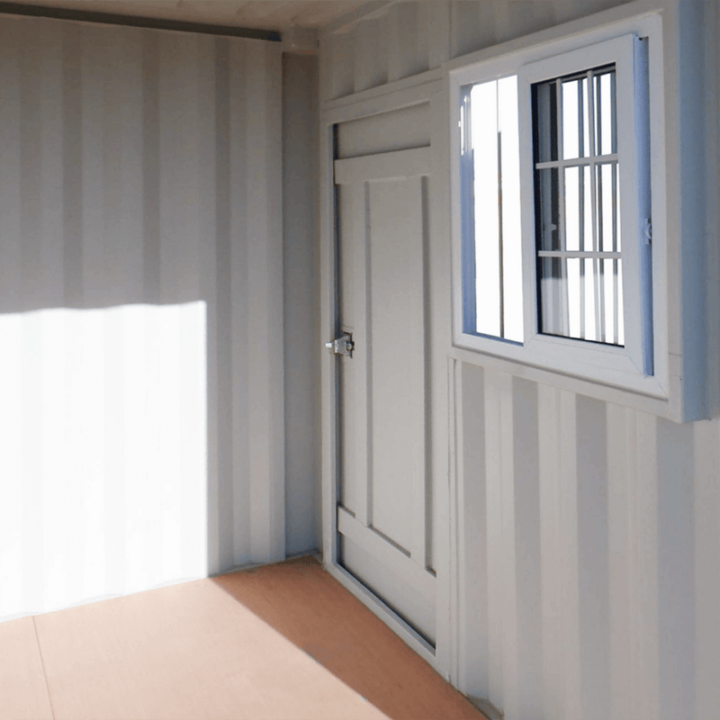 9ft Small Cubic Shipping Container Detail