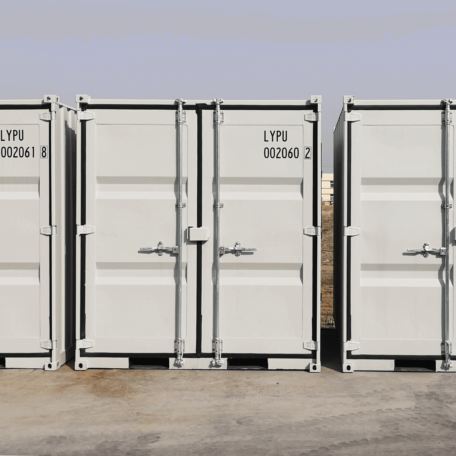 9ft Small Cubic Shipping Container#color_beige