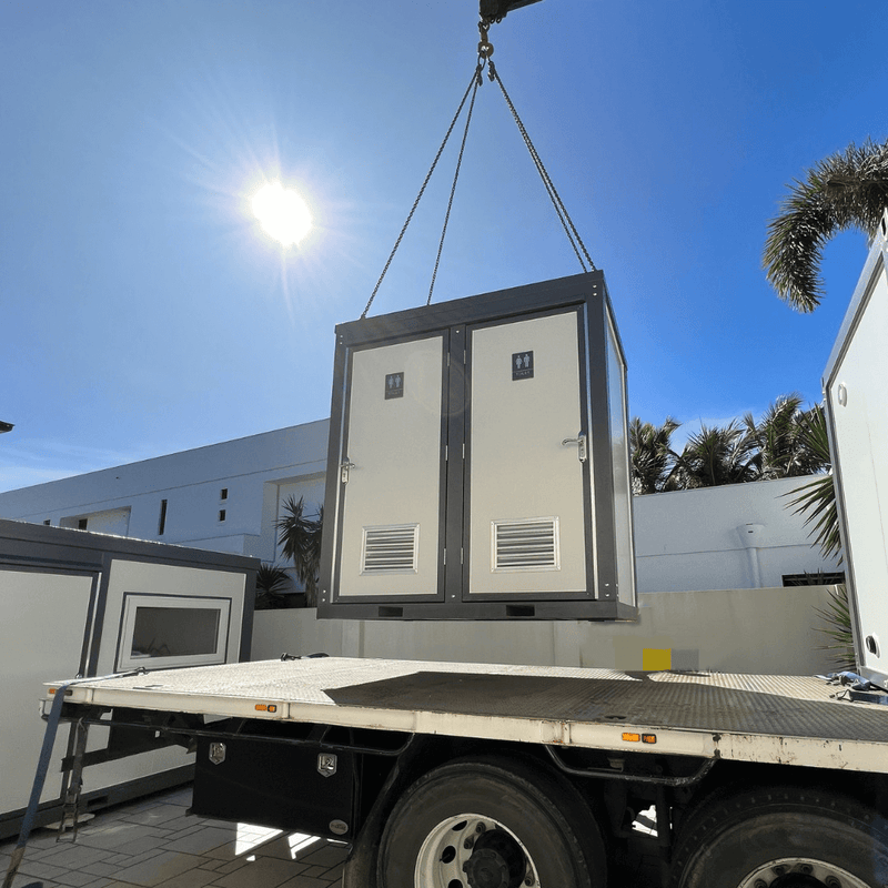 Bastone Handicap-Accessible Portable Restroom for Disabled