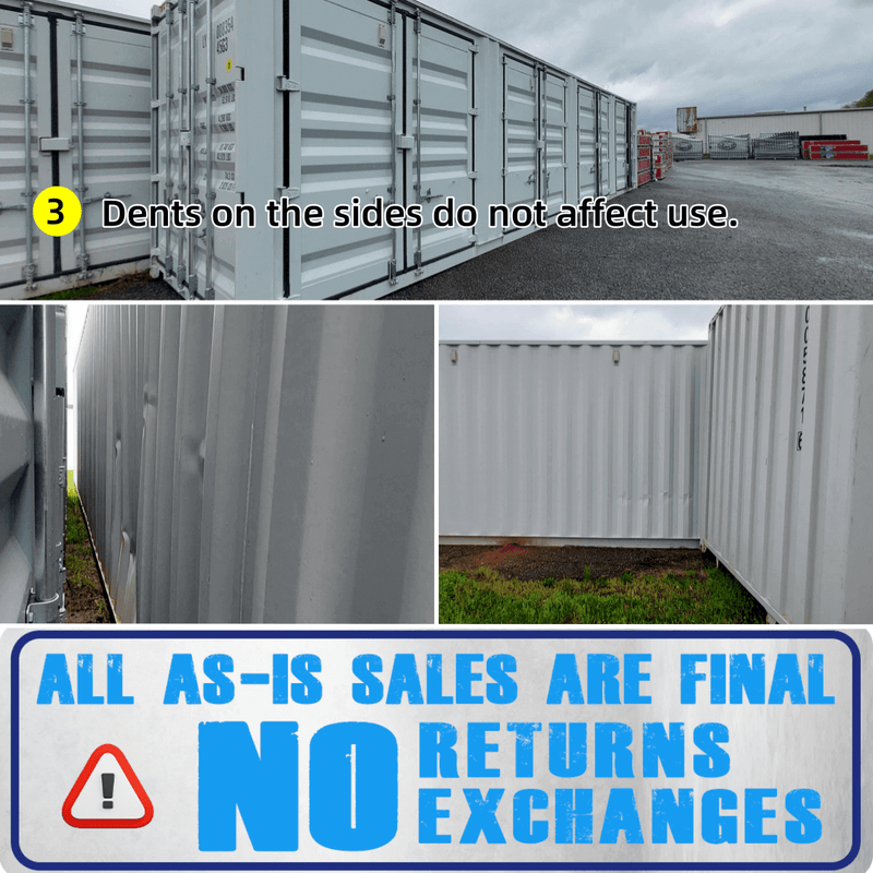 [AS-IS] 40ft High Cube Container with 4 Side Doors No.3