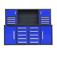 7' Garage Storage Cabinet with 18 Drawers, 4 Cabinets,TX pick-up