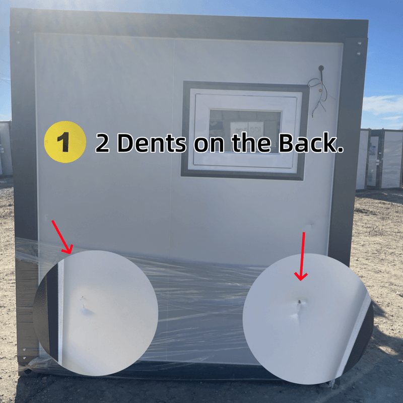 [AS-IS] Portable Toilet with Fan-shaped Door Shower No.1