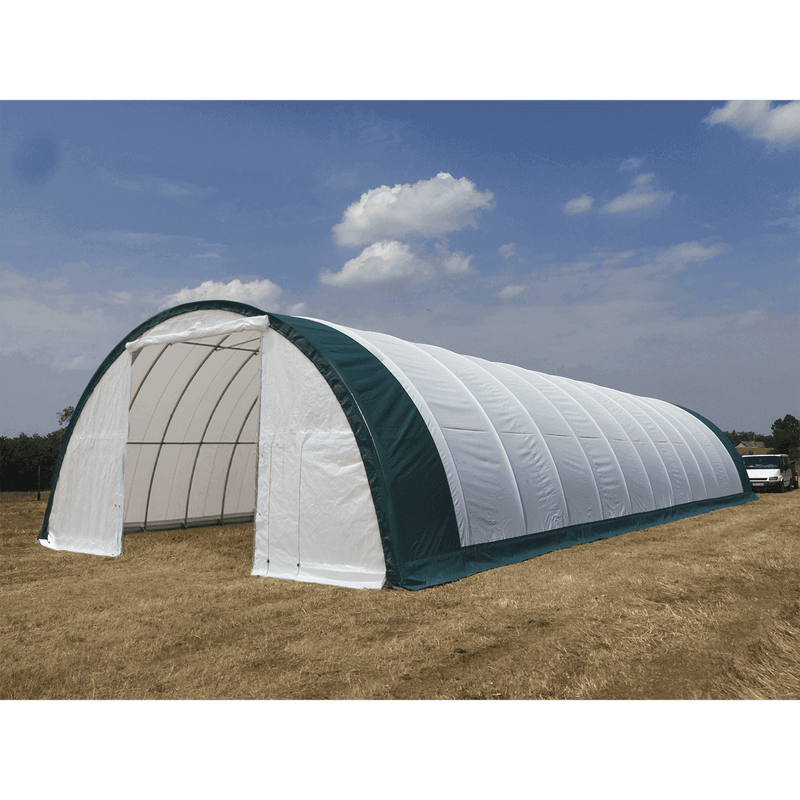 [AS-IS] Single Truss Arch Storage Shelter W30'xL85'xH15'