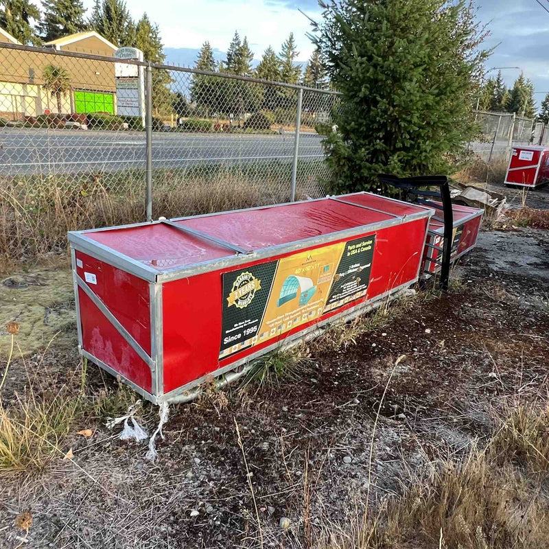 [AS-IS] Shipping Container Canopy Shelter 40'x40'x11'