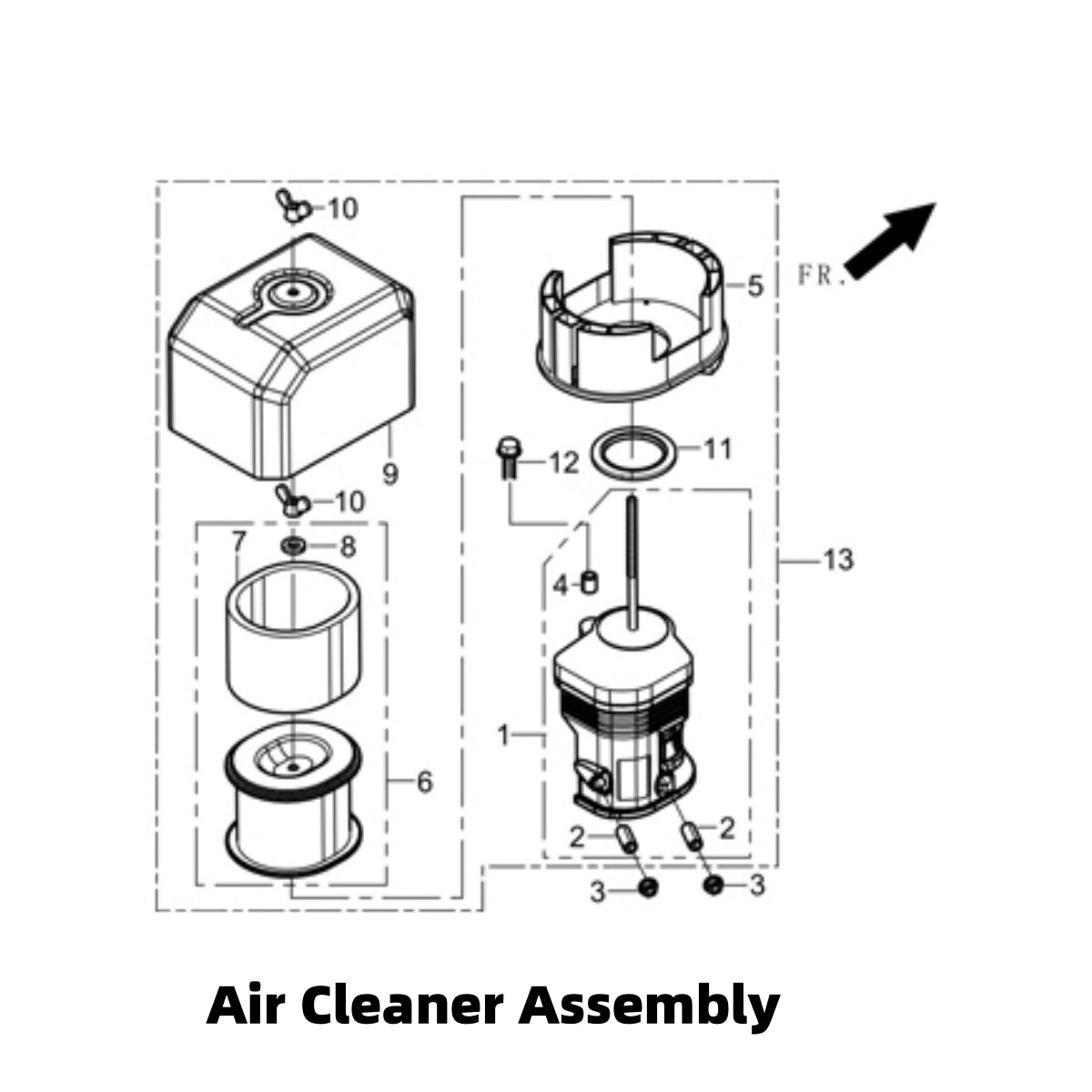 Parts List - Wood chipper