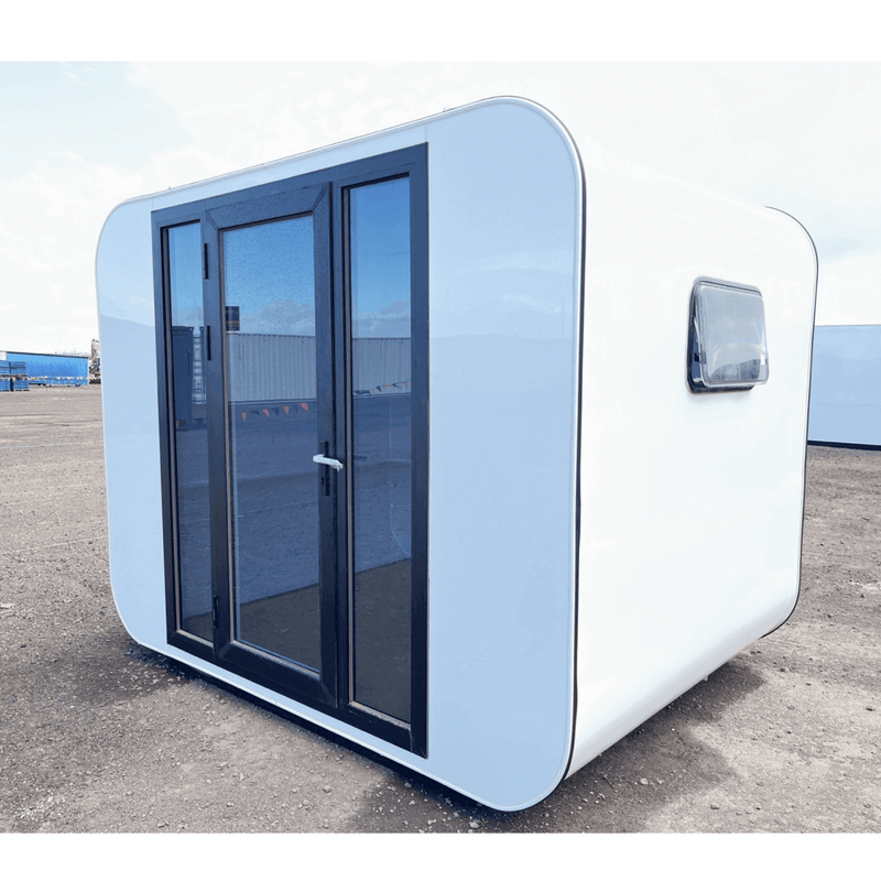 Modern Tiny Office Apple Cabin 10ft