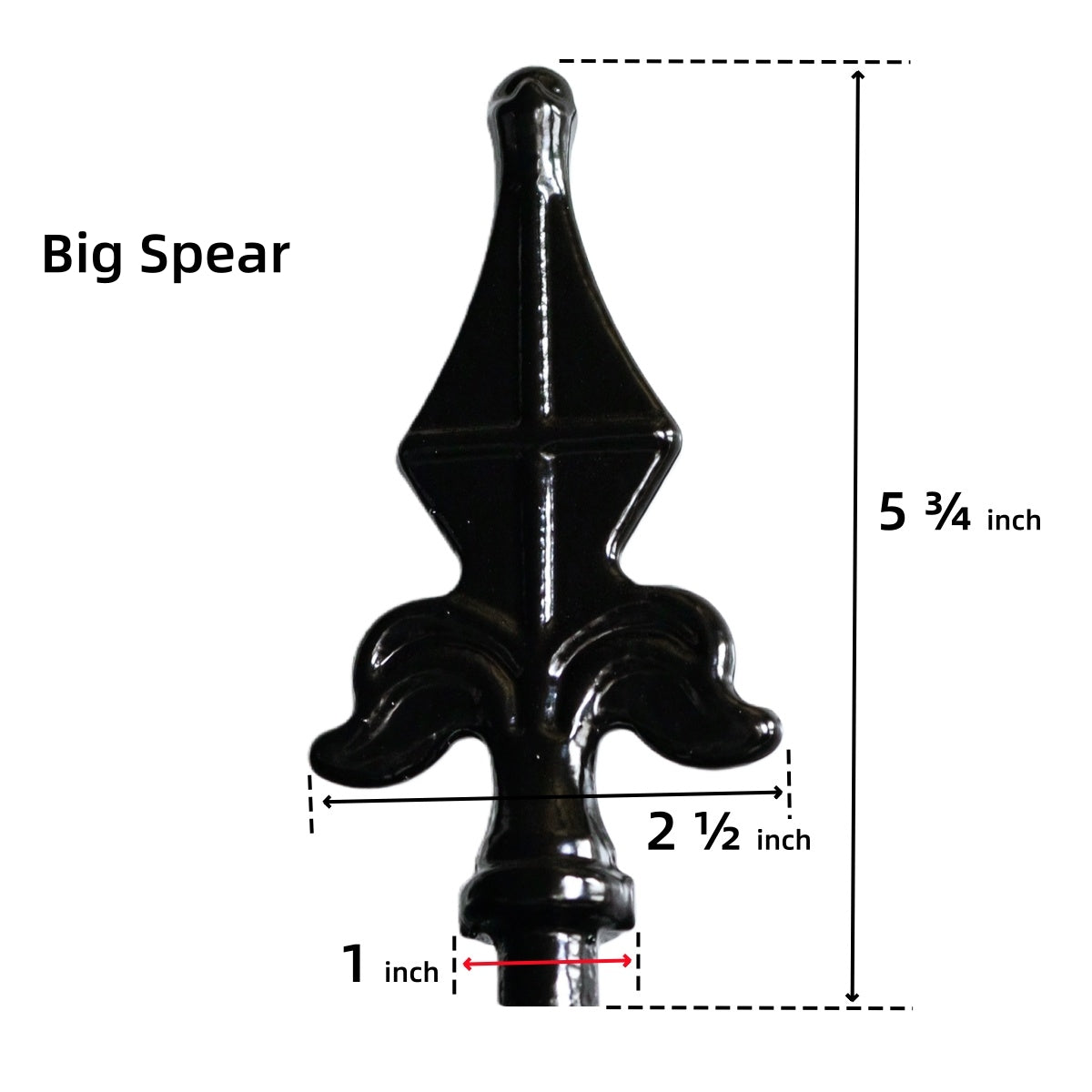 Iron Gate Decoration---Big Spear Spec