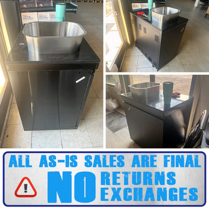 Black Sink Cabinet