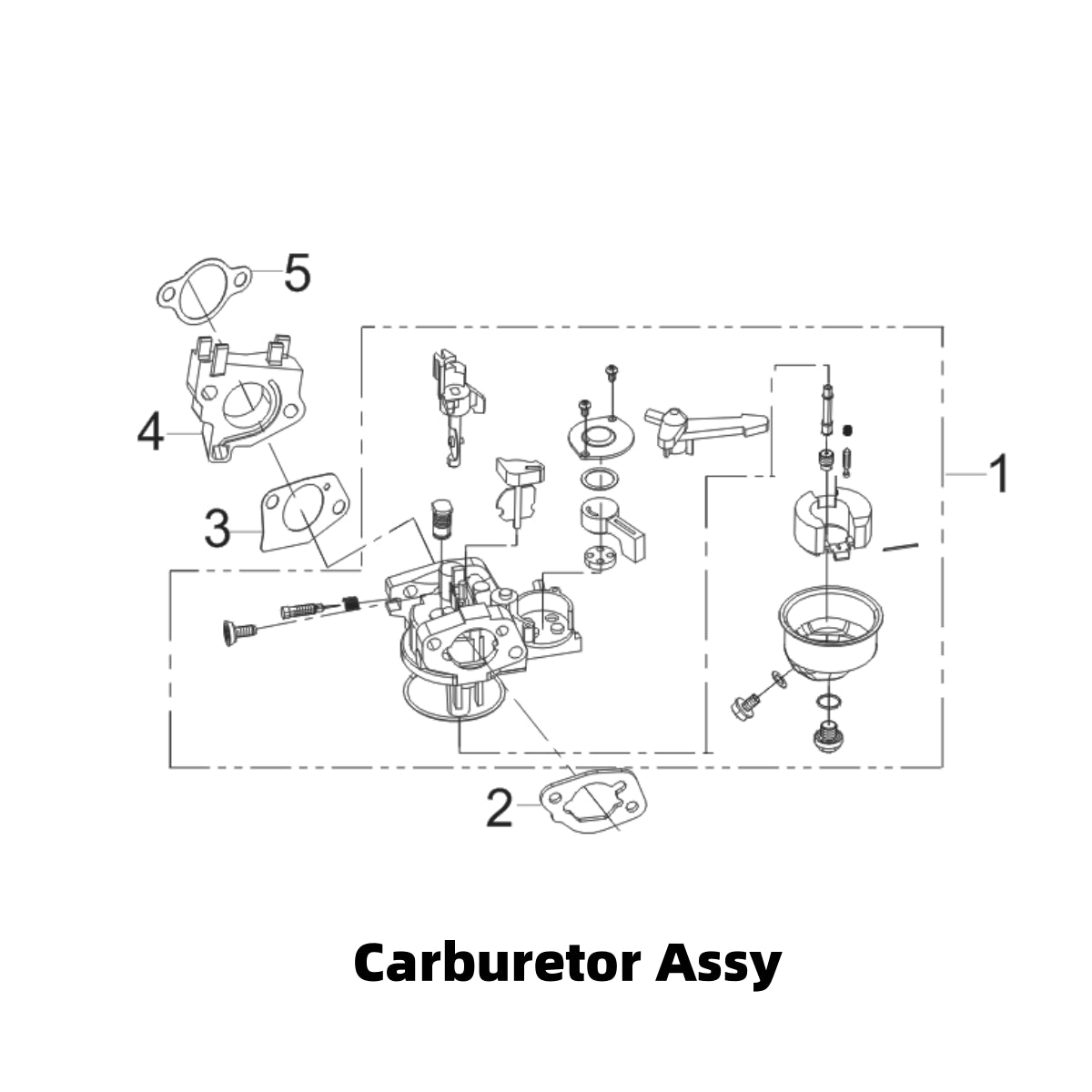 Parts List - Wood chipper