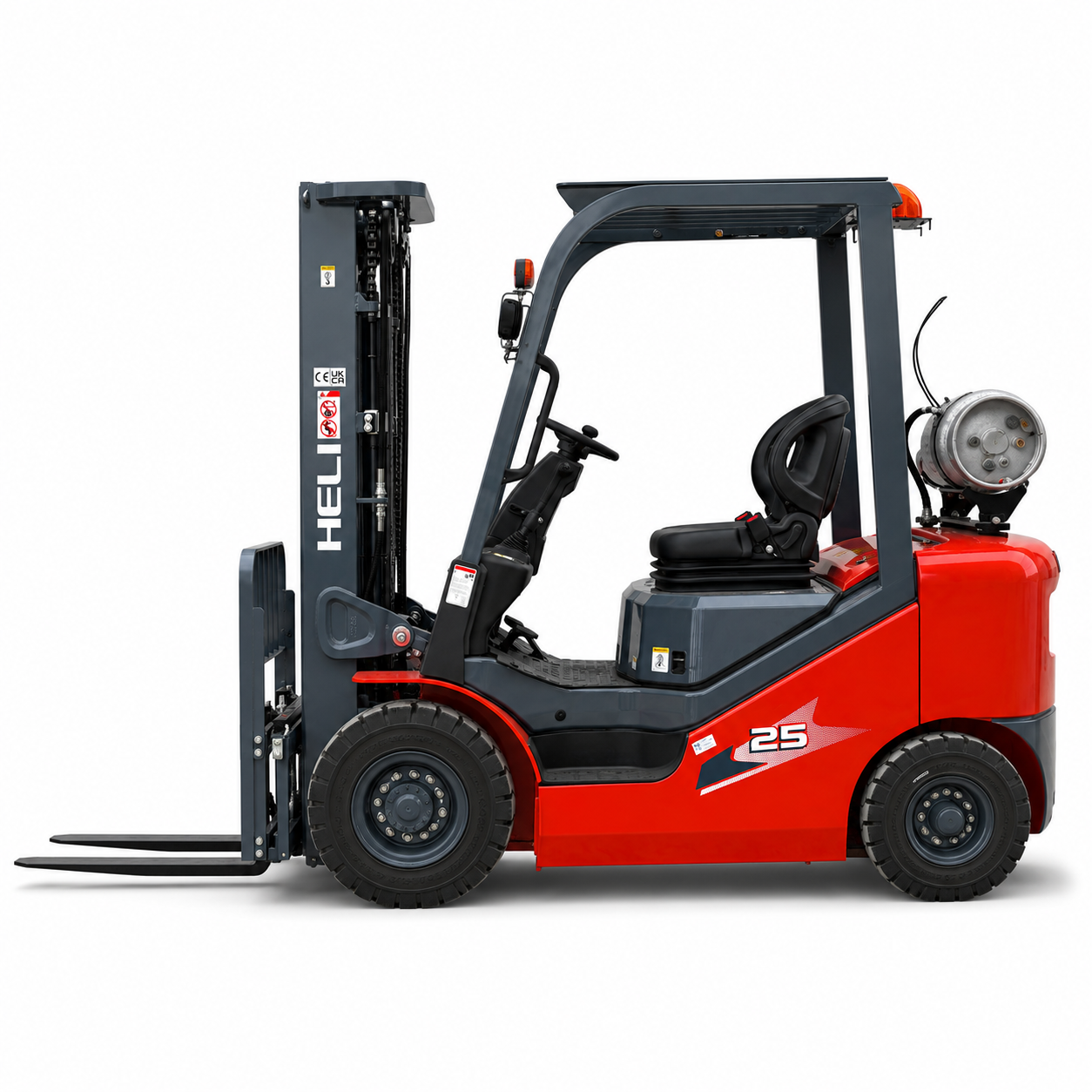 HELI LPG Forklift | Pneumatic Tire | 5000 lbs. Capacity | 189" Lift Height | TX Self-Pickup