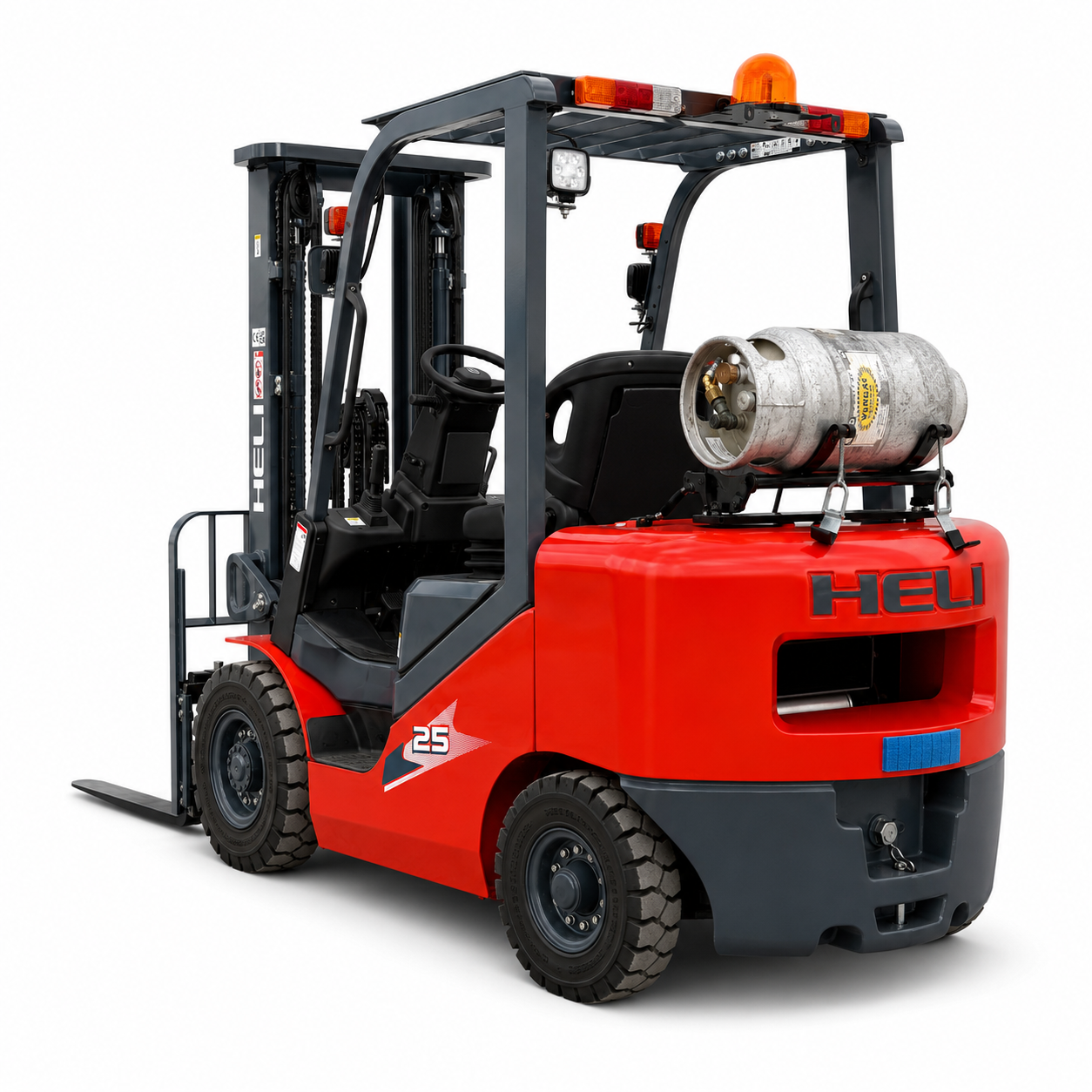 HELI LPG Forklift | Pneumatic Tire | 5000 lbs. Capacity | 189" Lift Height | TX Self-Pickup