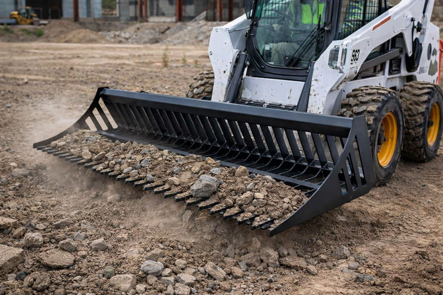 Greatbear Skid Steer Rock Bucket