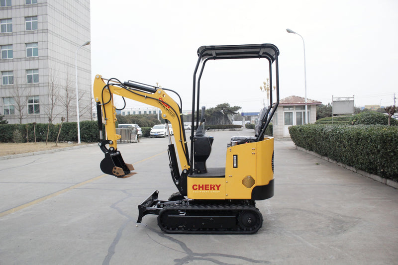 CHERY EQUIPMENT GROUP 12 Series Mini Crawler Excavator with 5 attachments